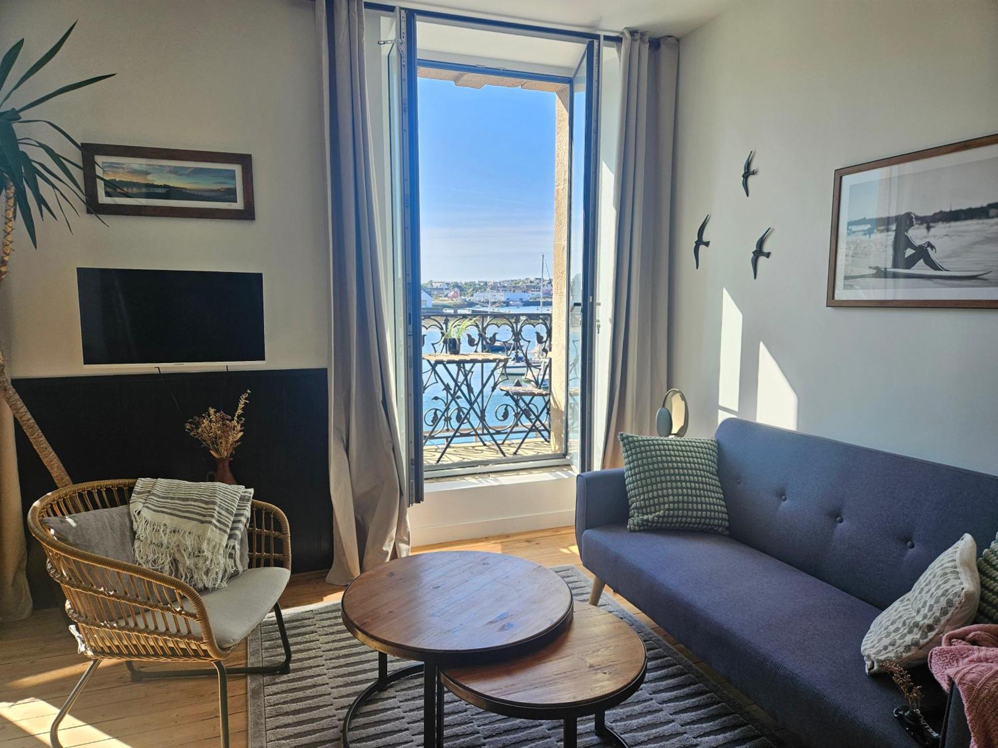 Anatoline Audierne Appart'Hotel Vue Mer - Sea & Harbor Stay 外观 照片